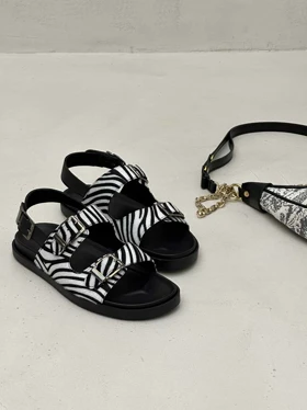 صندل سگک دار ZEBRA