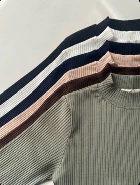 بلوز یقه ایستاده کبریتی زنانه