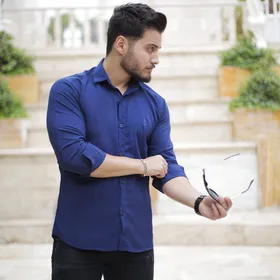 پیراهن مردانه مدل arvand (سورمه ای)