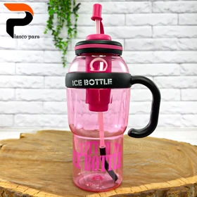 قمقمه نی دار صافی دار دسته دار ICE BOTTLE