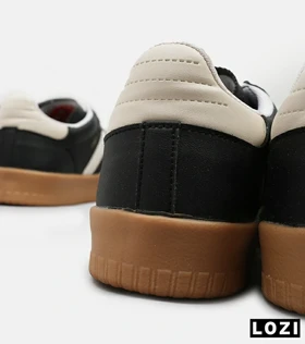 کفش کتانی مردانه مشکی سفید ADIDAS Samba