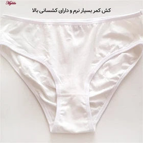 شورت زنانه ماییلدا مدل پنبه‌ای سفید کد 4830
