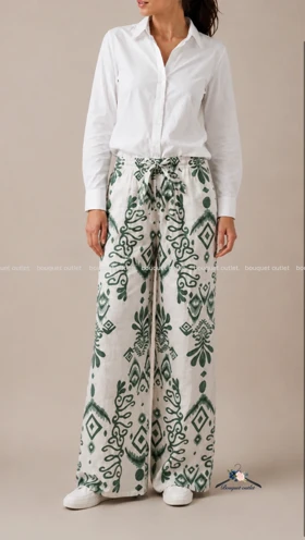 شلواربگ طرح دار زارا ZARA