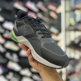 کفش راحتی اورجینال مردانه آی رانر I- Runner طوسی تیره کپسول دار
