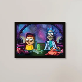تابلو عکس ریک اند مورتی Rick and Morty