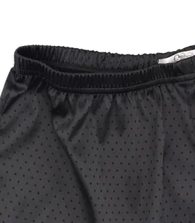 ست شورتک و تاپ ساتن و دانتل Neev نیو کد Polka 4416 مشکی Black