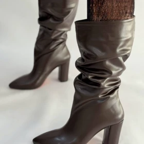 نیم بوت پاشنه کوتاه مکس 4265