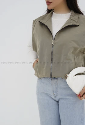 وست زنانه آستر دار کمر کش کد1006914