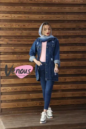 کت جین Defacto آبی تیره