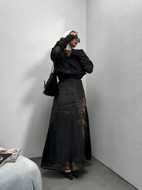 ست کت و دامن توری