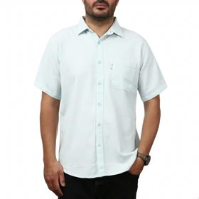 پیراهن آستین کوتاه بیسکوییتی سیزر مدل 15111792