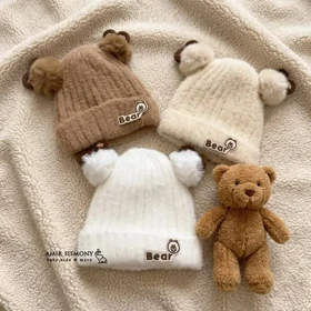 کلاه بافت بچگانه پشمی BEAR