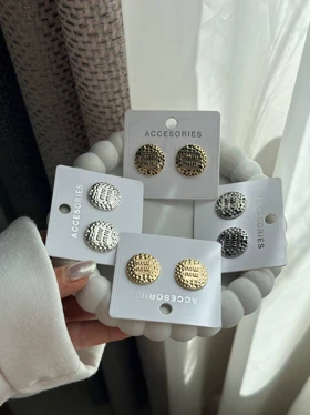 گوشواره miu miu دایره cp
