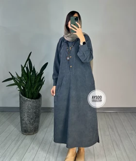 پیراهن مانتویی صنم