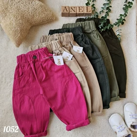 شلوار کتان اسپرت بچگانه 1 الی 3 سال