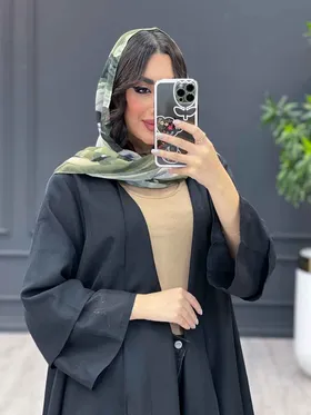 مانتو نازلی بلند مدل شقایق 2957
