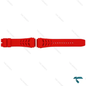 بند رابر ساعت ریچاردمیل مردانه قرمز Richard-Strap-8181-G