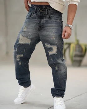 شلوار مام استایل زاپ‌دار