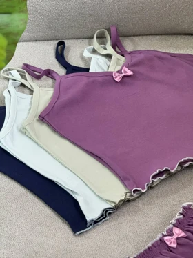 ست تاپ و شورتک زنانه ملوس