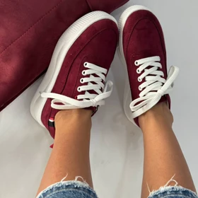 ونس تامی لژدار بندی 4383 (زرشکی)