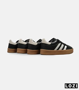 کفش کتانی مردانه مشکی سفید ADIDAS Samba