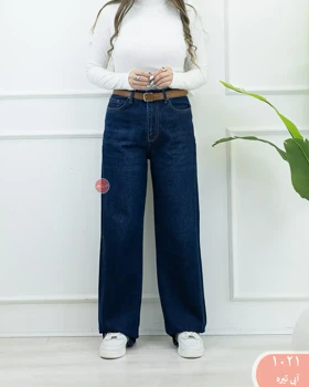 شلوار جین نیم بگ رویال 1021