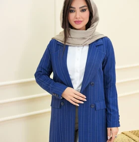 مانتو بلند مدل دیلان کد 2161