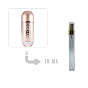 دکانت عطر ادکلن 212 وی آی پی رز زنانه 10 میل اصلی Carolina Herrera 212 VIP Rose woman 10ml