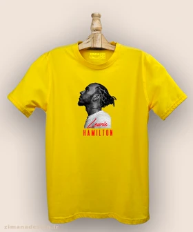 تیشرت مردانه و زنانه طرح لوئیس همیلتون کد 984