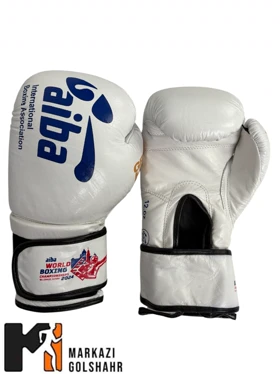 دستکش بوکس AIBA چرم طبیعی اعلاء کد 2016295