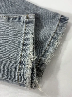 شلوار جین مدل وایدلگ قد 85 شناسه 71106