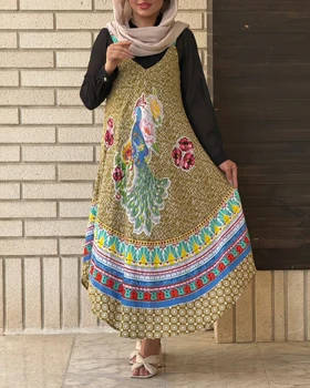 سارافون طرح طاووس 7035