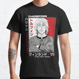 تیشرت حماسه وینلند | تیشرت Vinland Saga طرح Thorfinn Smile کد 124173
