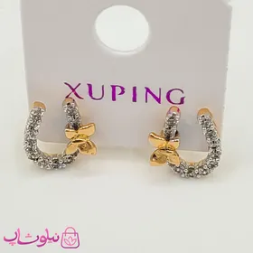 گوشواره زنانه ژوپینگ طرح نعل اسب