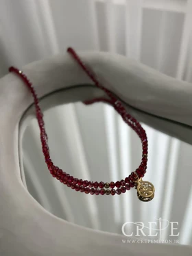 گردنبند انار کریستالی