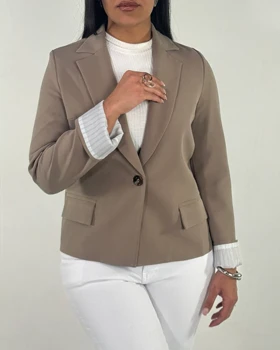 کت جیب پاکتی تک دکمه  کد 100170