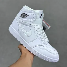 کتانی جردن وان ساق‌دار سفید Nike Air Jordan1