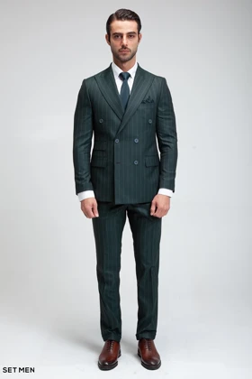 کت و شلوار مردانه شش دکمه دیپلمات