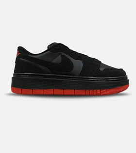 کفش مردانه و زنانه مشکی قرمز NIKE AIR FORCE مدل 8828