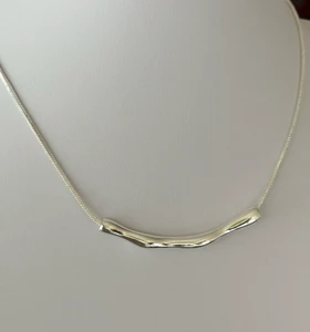 گردنبند ابکاری نقره