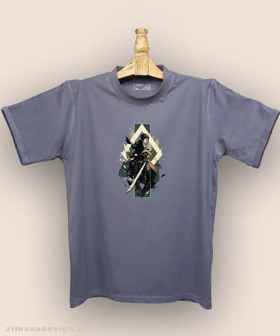 تیشرت مردانه و زنانه طرح اتک آن تایتان شخصیت ارن نیگر کد 928