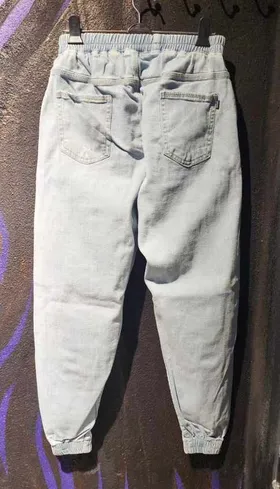 شلوار اسلش زاپ‌دار یخی