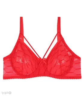 ست دو شورت و سوتین توری فنردار هارنس ژوبین کد 1368 طرح Fenty