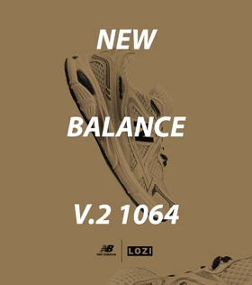 کفش کتانی مردانه و زنانه سفید مشکی NEW BALANCE 1064 V.2