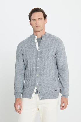 ژاکت کش باف پشمی مردانه اورجینال آلتین ییلدیز کلاسیک altinyildiz-classics