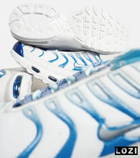 کفش کتانی مردانه و زنانه سفید آبی NIKE AirMax Plus TN Ultra