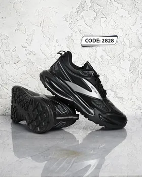کتانی مشکی Brooks با زیره ژله ای