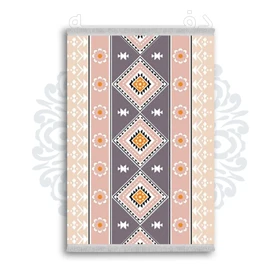 *جدید* فرشینه از جنس پارچه شانل مخمل ترک طرح فانتزی برند دفه کد 2234
