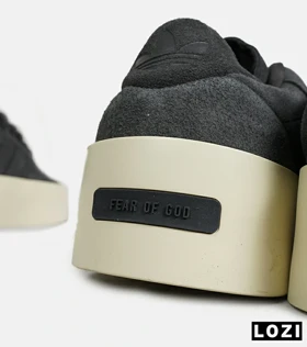 کفش کتانی مردانه مشکی کرم ADIDAS X Fear of God Athletics ’86 Lo Clay
