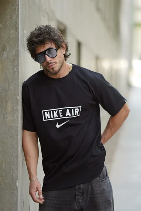 تیشرت ورزشی NIKE AIR بگ مشکی